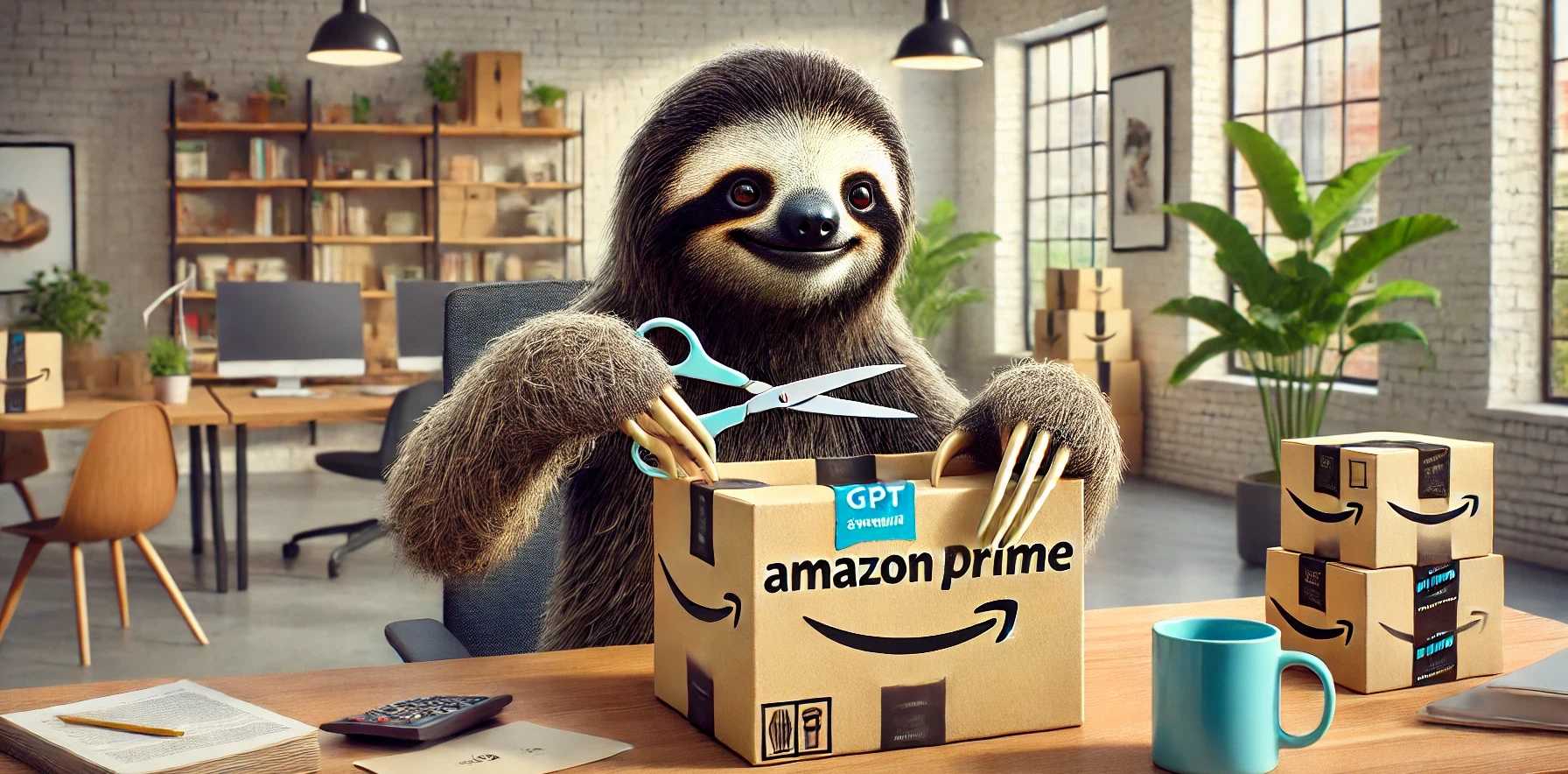 Sloth opening GPT system from Amazon