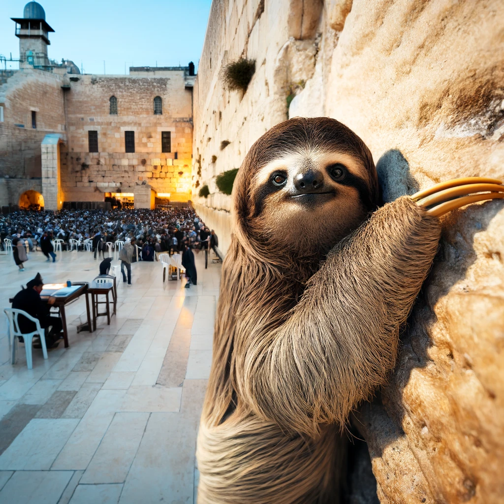 Sloth at kotel