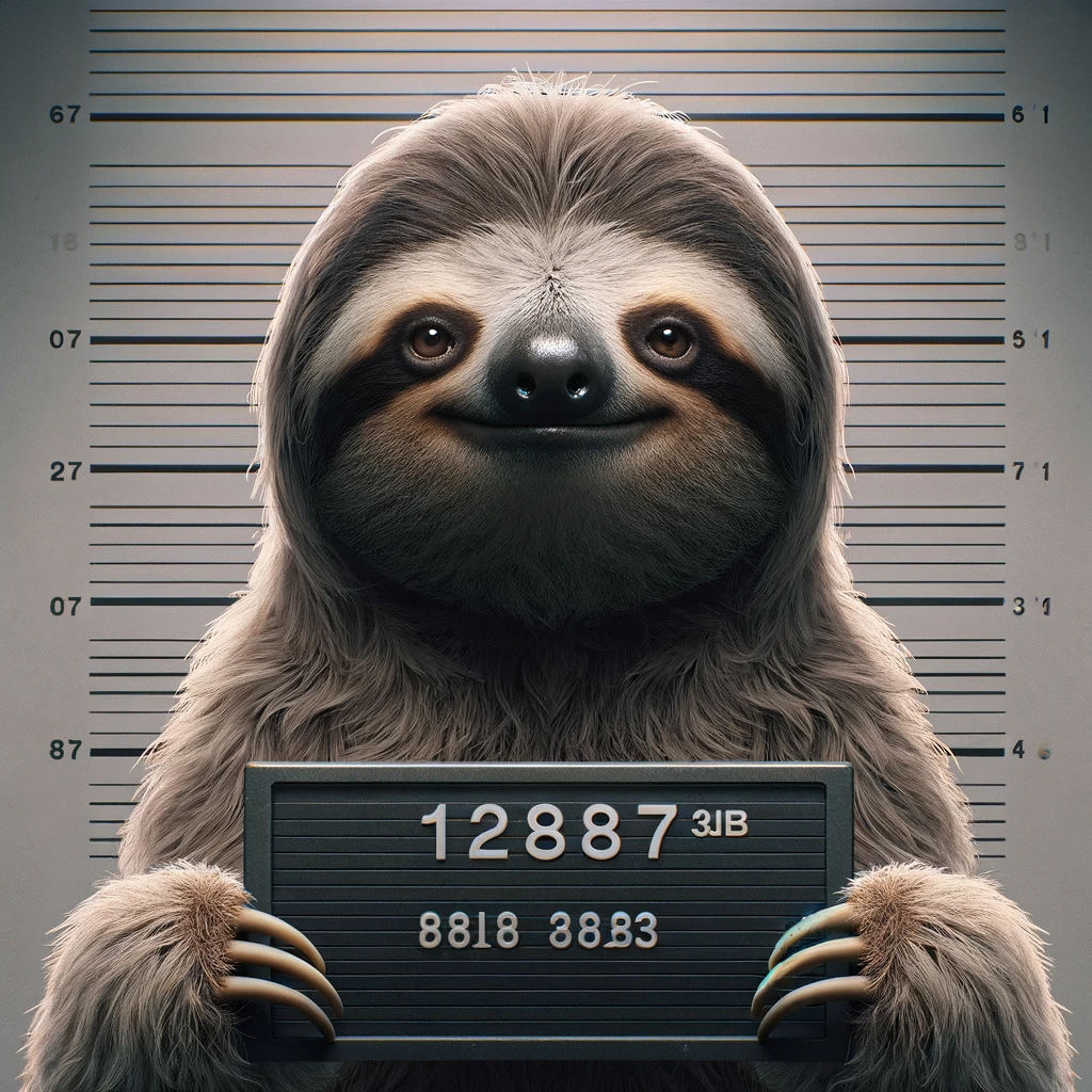 Sloth crime