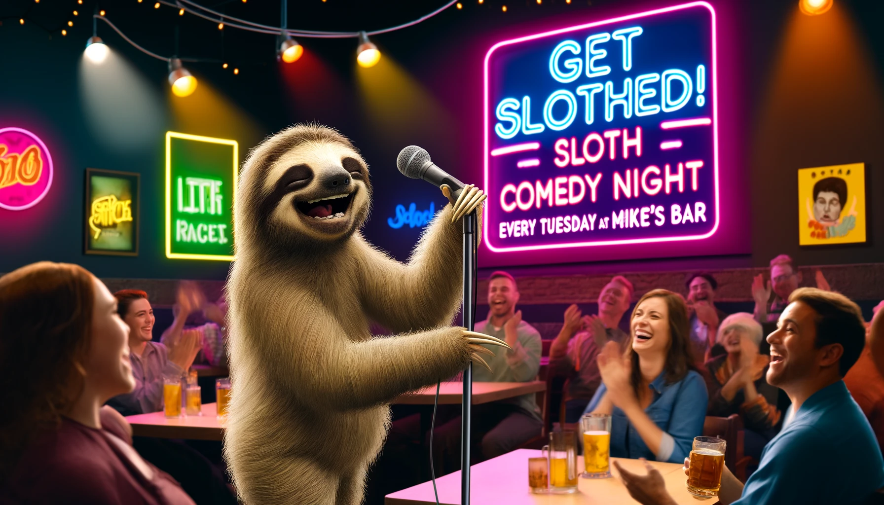 Sloth standup